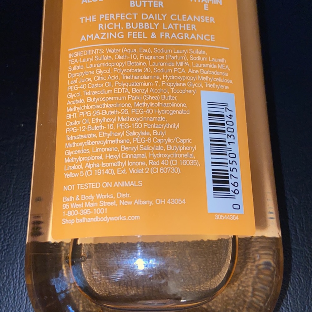 NEW: CLEMENTINE & MINT LEAVES Shower Gel Body Wash - Picture 8 of 8